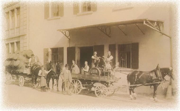 Historische Aufnahme aus der Gründungszeit der AVIA