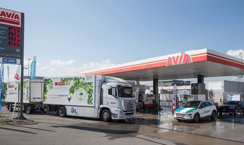 Wasserstoff-Tankstelle von AVIA