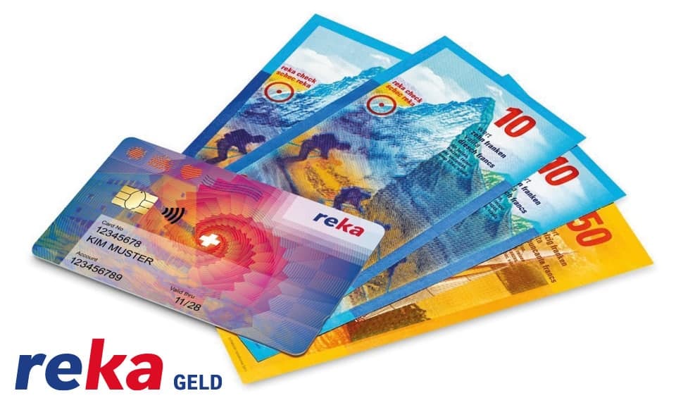 Reka-Geld und Reka-Card